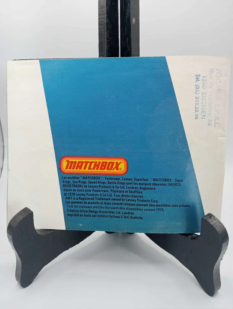 Catalogue Matchbox – Édition 1979/80 – Miniatures & véhicules emblématiques