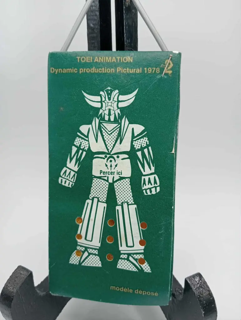 Parfum de voiture Goldorak – Parfum lavande 1978 – Objet collector