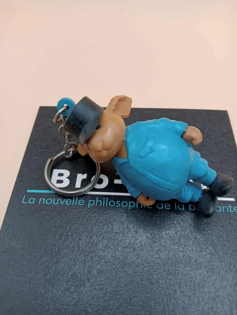 Lot de 6 porte-clés De Betuwe – Série 1966 – Figurines publicitaires vintage