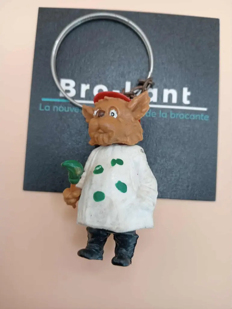 Lot de 6 porte-clés De Betuwe – Série 1966 – Figurines publicitaires vintage