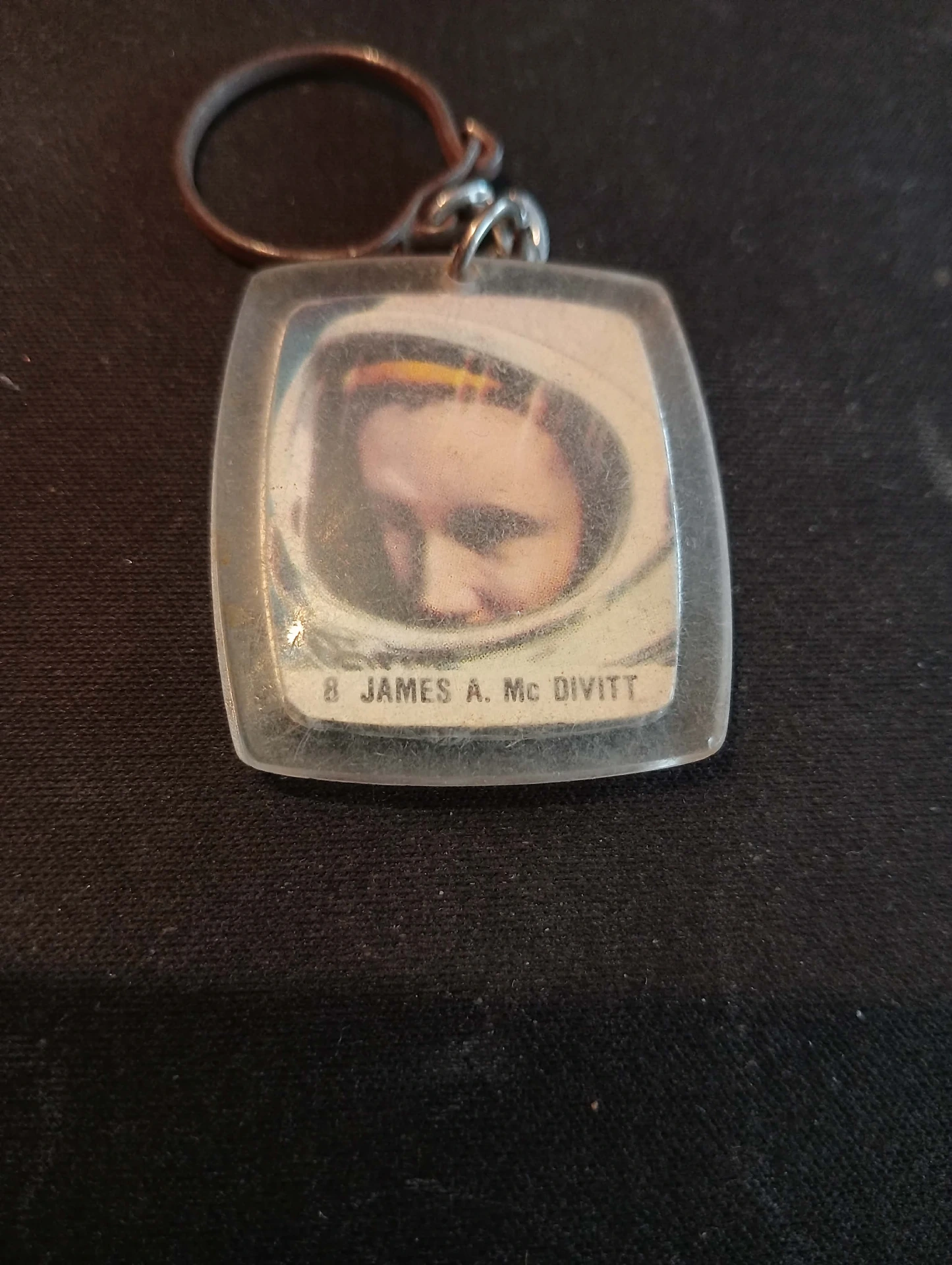 BN keychain Super Casse-Croûte – James A. McDivitt no. 8 – vintage