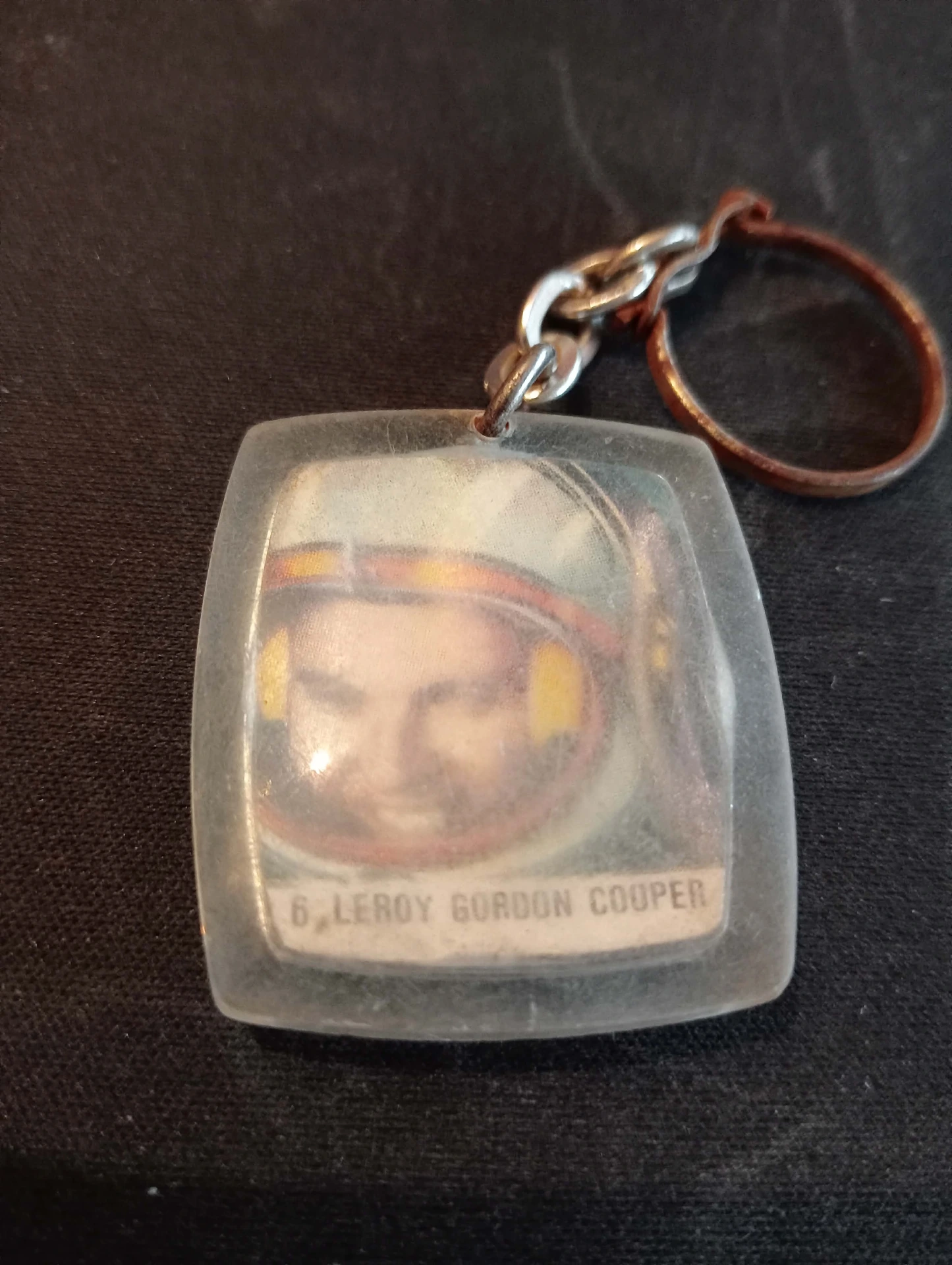 BN-Schlüsselanhänger Super Casse-Croûte – Leroy Gordon Cooper Nr. 6 – Vintage