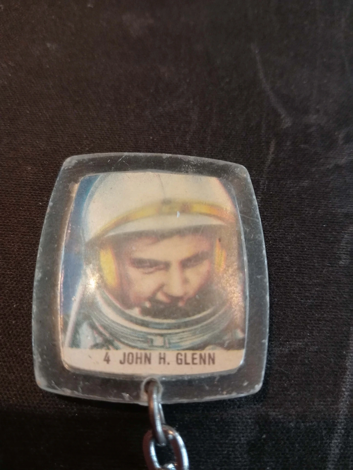 Porte-clé BN Super Casse-Croûte – John H. Glenn n°4 – vintage