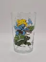 Verre schtroumpfs Bénédictin 1990 - la nature