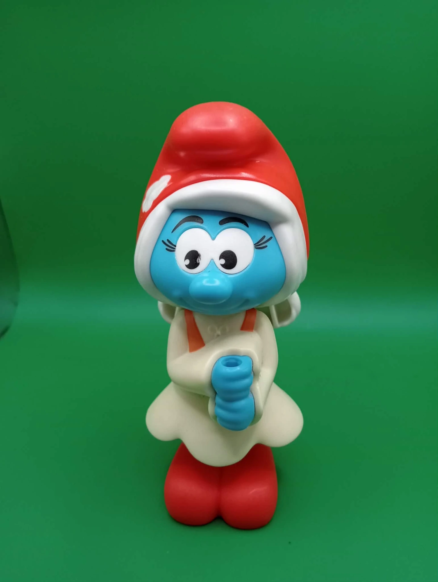 Smurfette Natal – Figura Burger King 2016 – Promo oficial © Peyo