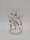 Verre fantaisie étoiles et ballons rose