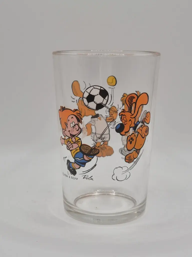 Verre Boule et Bill - football et tennis