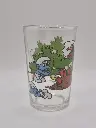 Verre schtroumpfs Bénédictin 1994 - explosion d'un trou de taupe