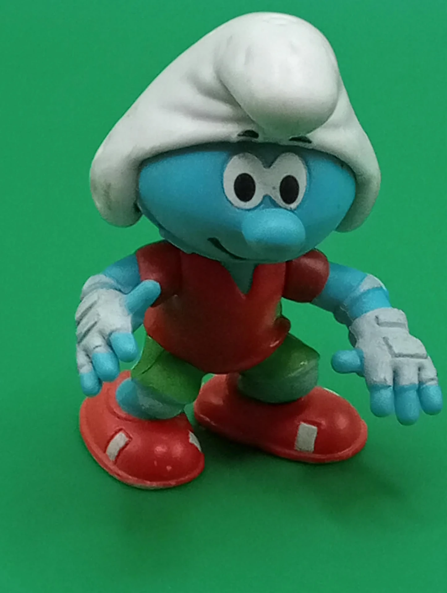 Schtroumpf gardien de but “Peyo 2009 LAFIG Jakks Pacific” : Le Zidane du plastique mou