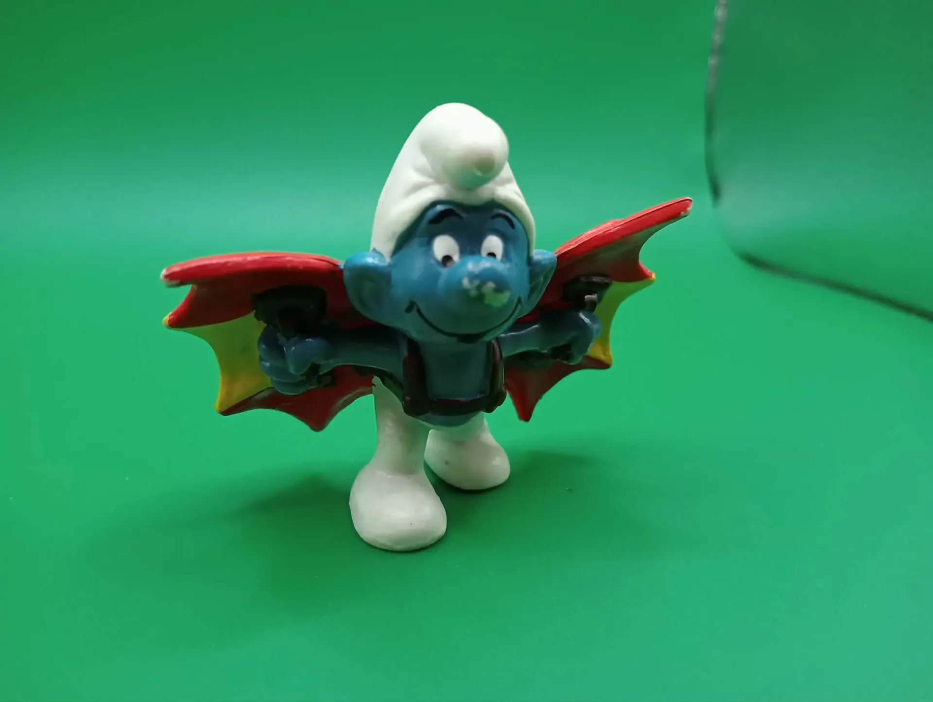 Schtroumpf volant Schleich – Figurine collector ailes colorées