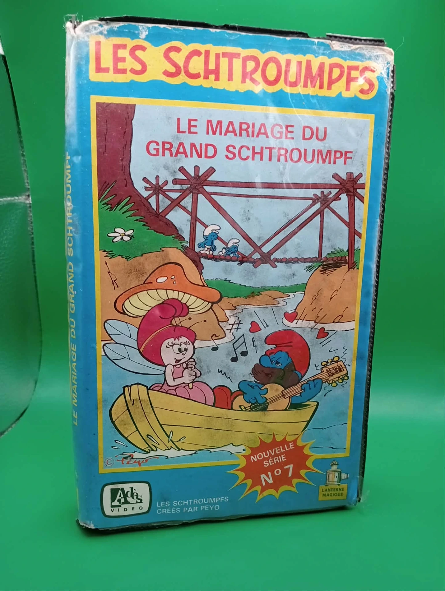 VHS tape The Smurfs – Papa Smurf’s Wedding (1981)