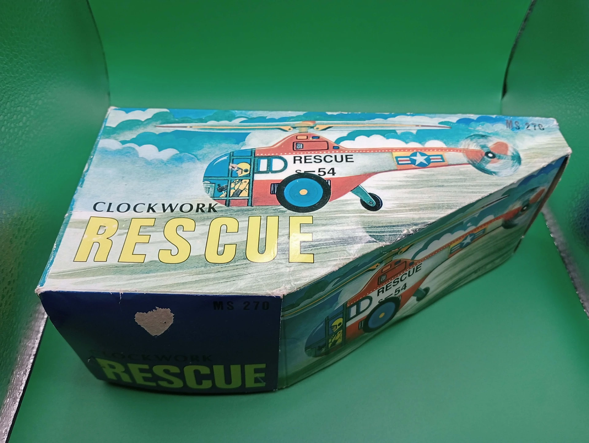 Elicottero da soccorso vintage MS 270 – Giocattolo a molla Cina