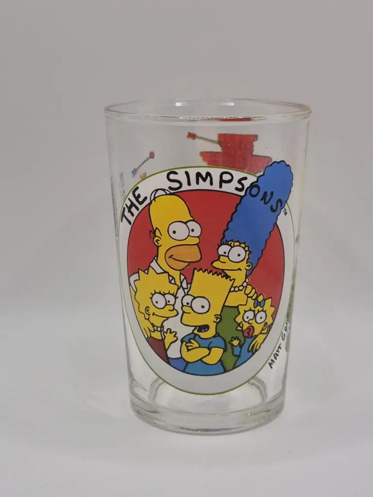 Verre The Simpsons Amora 1997 - voyage en Inde