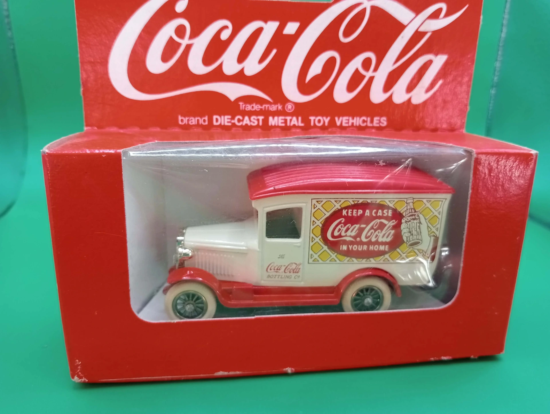 Caminhão Coca-Cola die-cast – Caixa perfeita, made in England