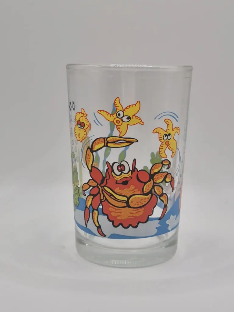 Verre animaux de la mer