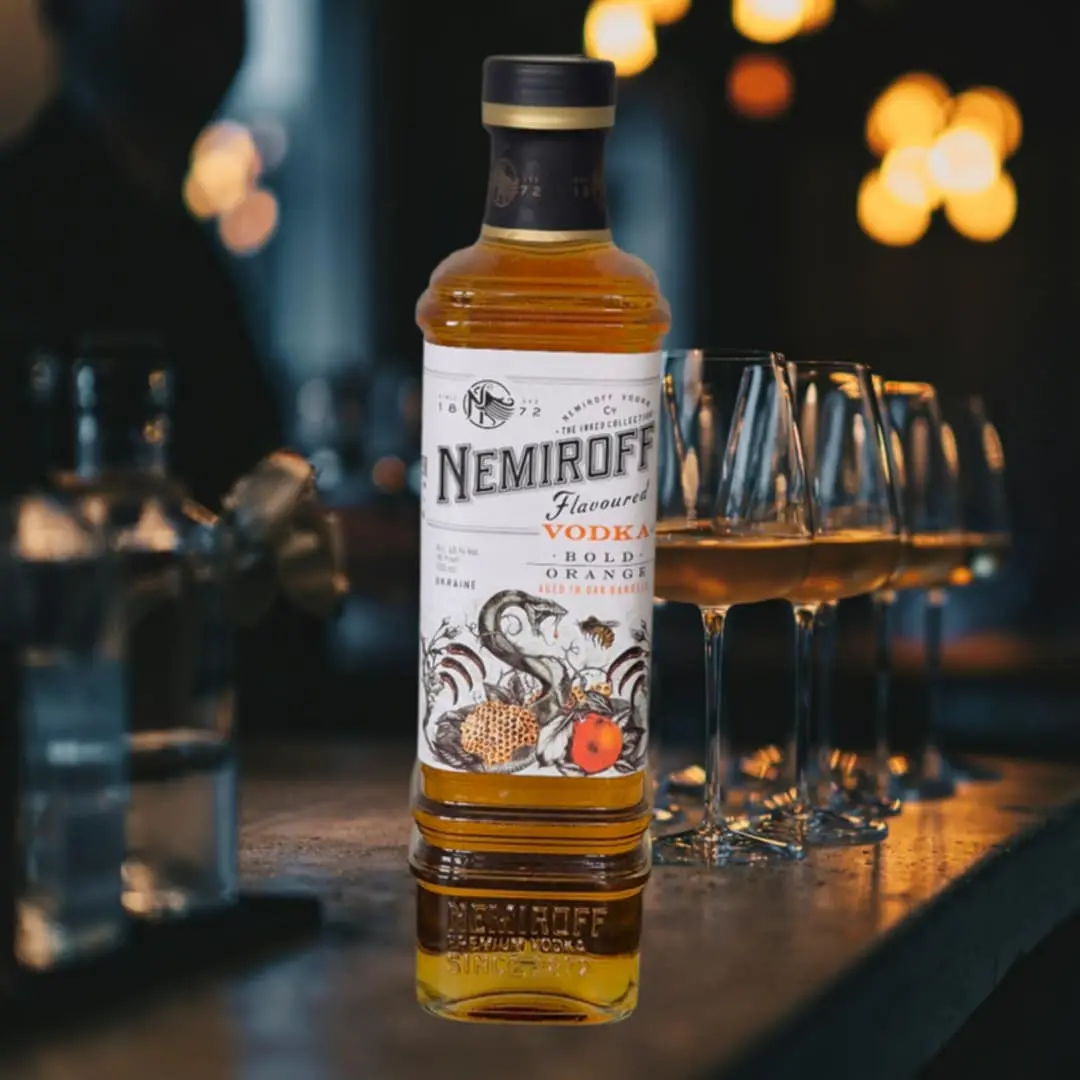 Vodka Nemiroff Bold orange