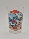 Verre schtroumpfs Bénédictin 1989 - inauguration de la fête foraine