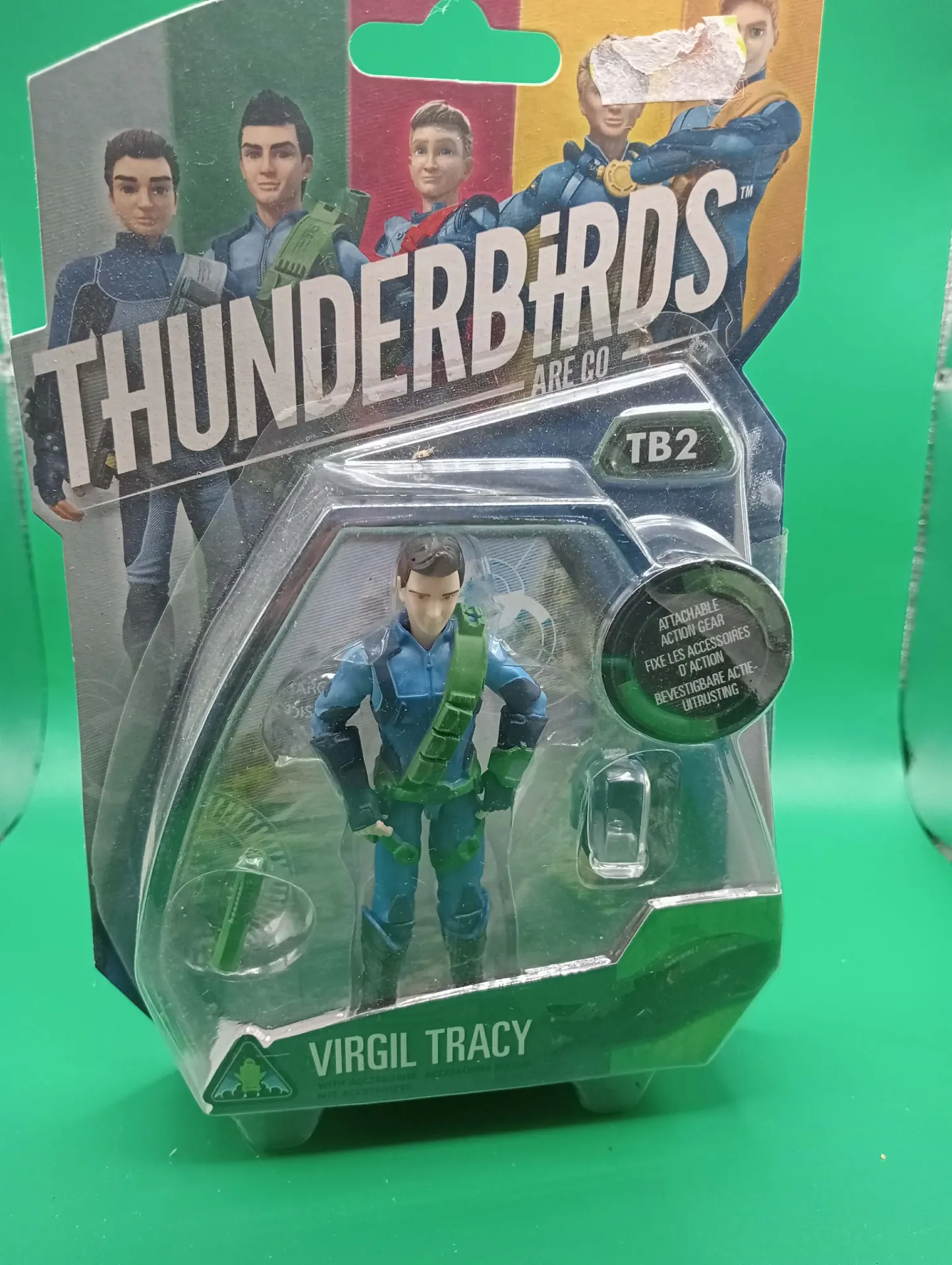 Thunderbirds Are Go – Virgil Tracy (TB2), figurine articulée — Vivid, 2016