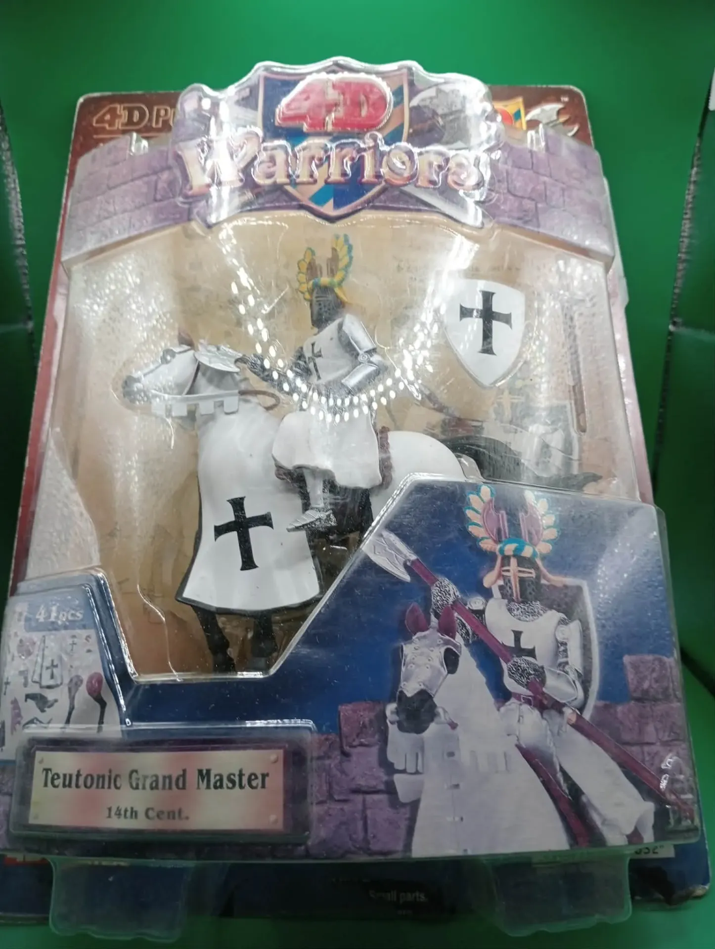 4D Warriors – Puzzle 3D “Teutonic Grand Master” siglo XIV (4D Master)