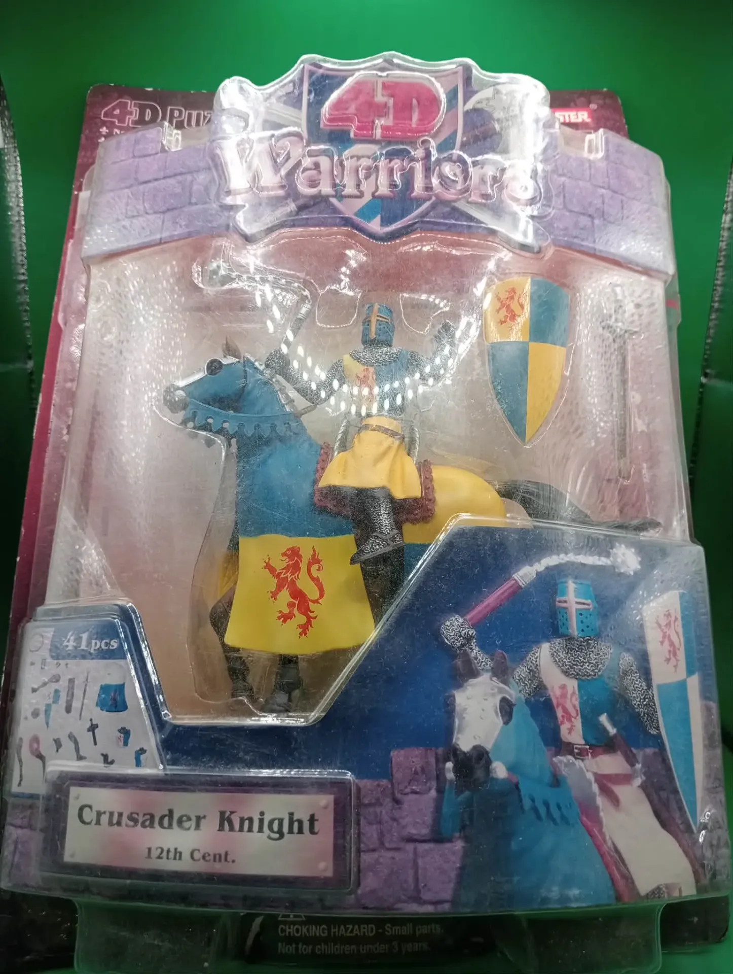 Caballero Cruzado Siglo XII – 4D Master (41 pzs)