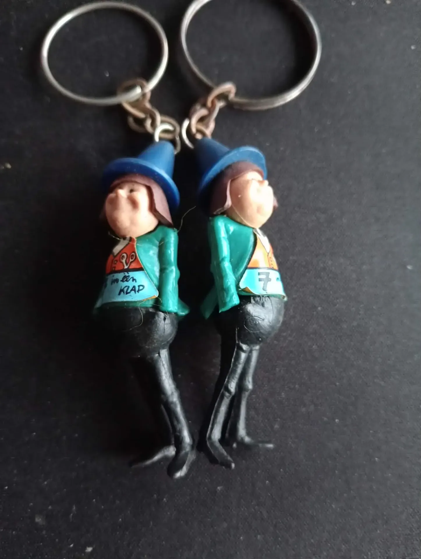 Porta‑chaves Dappere Snijdertje – Figuras vintage