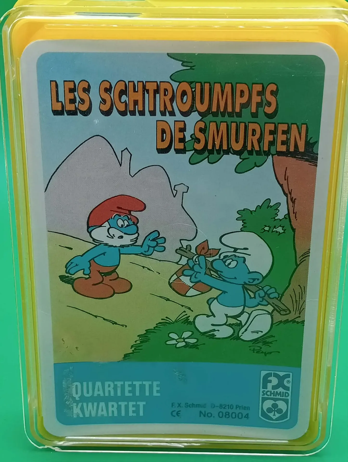 Les Schtroumpfs / De Smurfen — Jeu de cartes Quartette / Kwartet (complet)