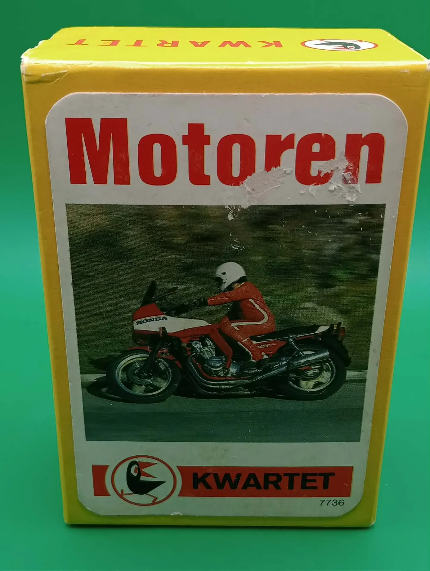 IQ Kwartet “Motoren” — Motorrad-Quartett (Honda, Harley, BMW, Kawasaki…) — Komplett