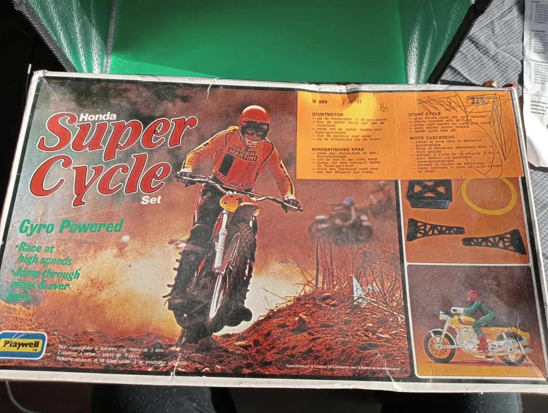Honda Super Cycle Set – Moto Cascadeur Gyro