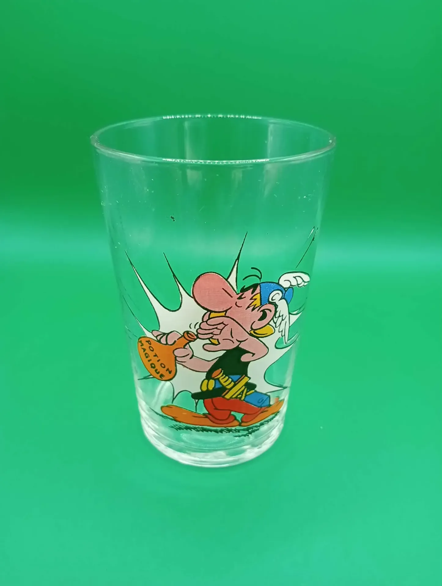 Asterix Zaubertrank Glas – Dargaud 1968
