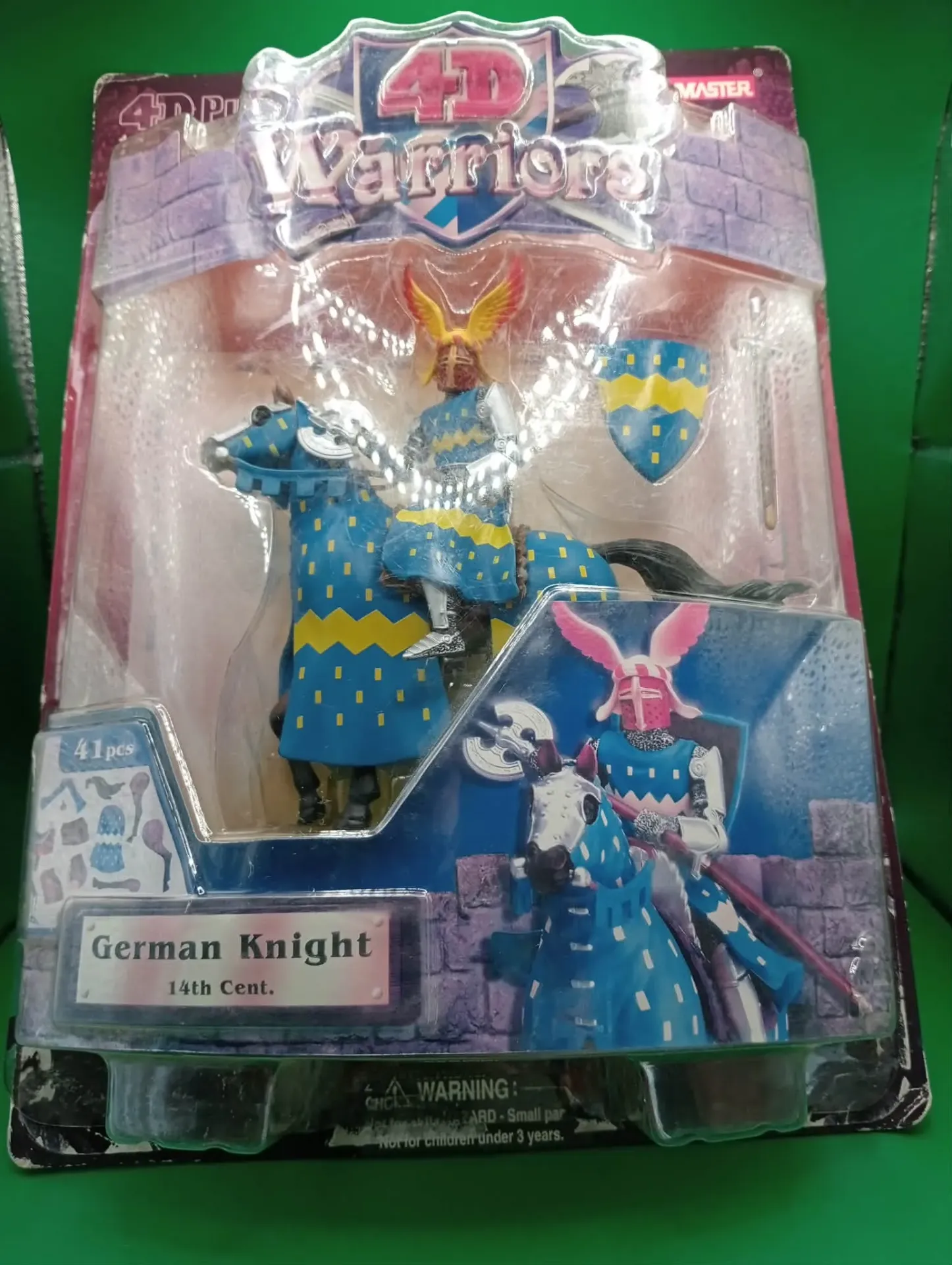 German Knight – 14e siècle – 4D Warriors – Puzzle figurine