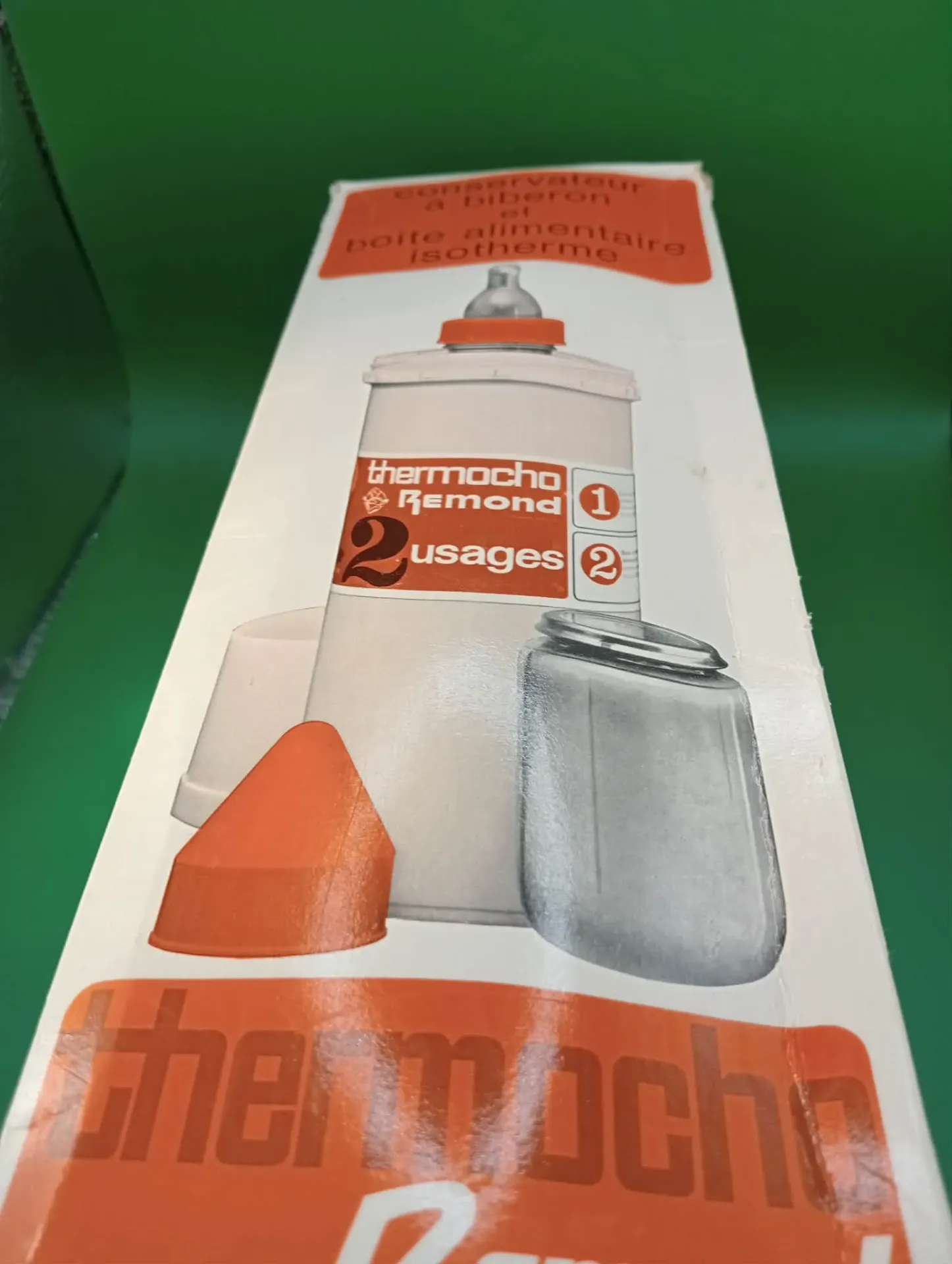 Thermocho Rémond – Flaschenhalter & Isolier‑Lebensmitteldose – perfekter Zustand ( 1964 )