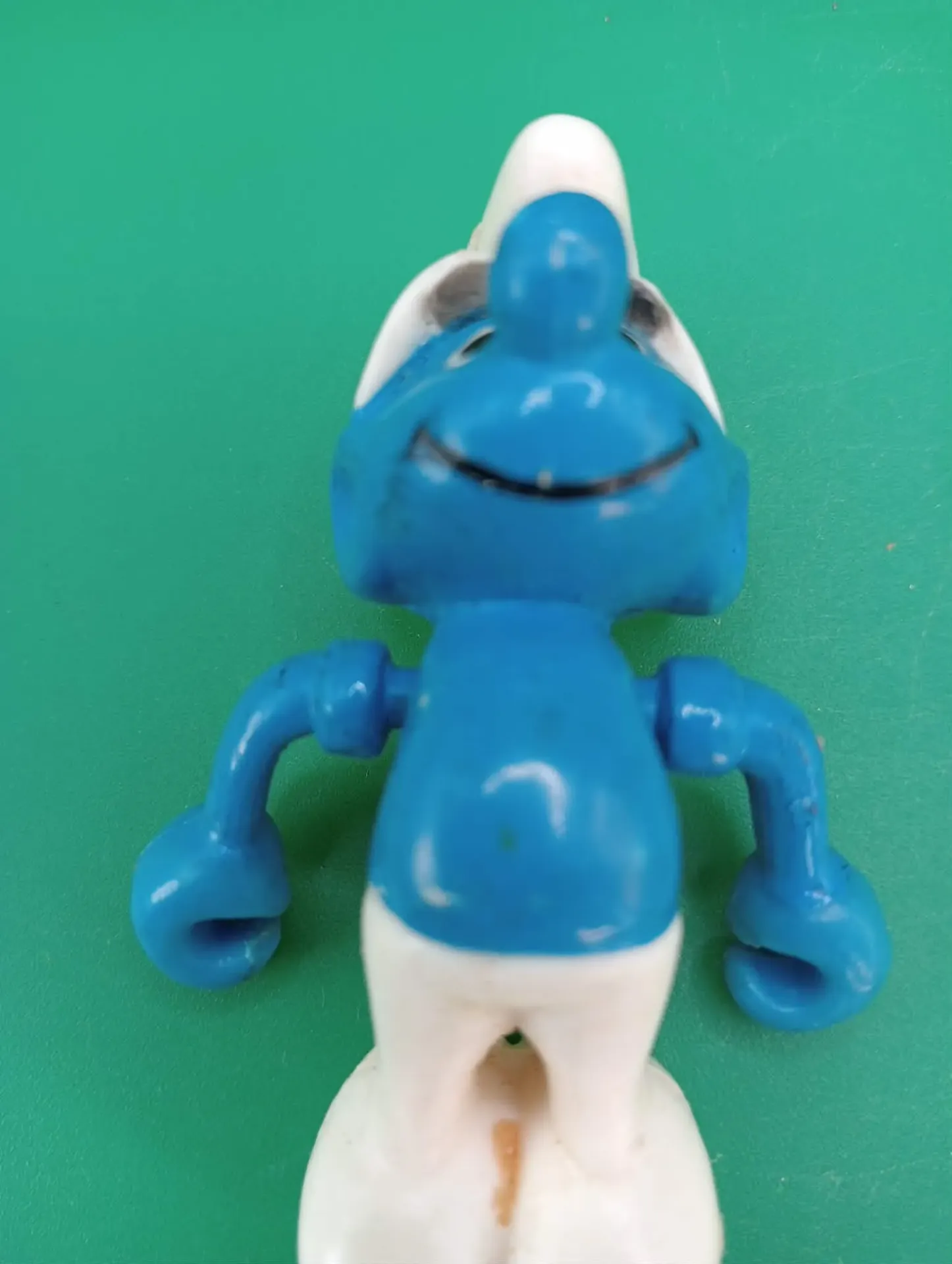 Smurf articulado Peyo 1983 – Braços móveis