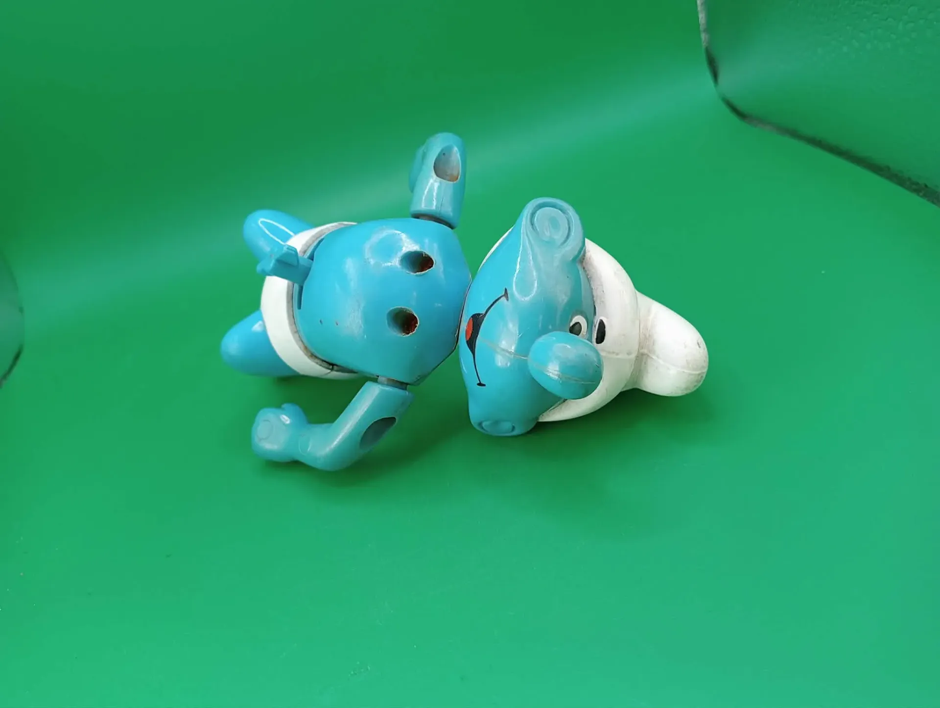 Wind‑up Swimming Smurf – Peyo – 13 cm