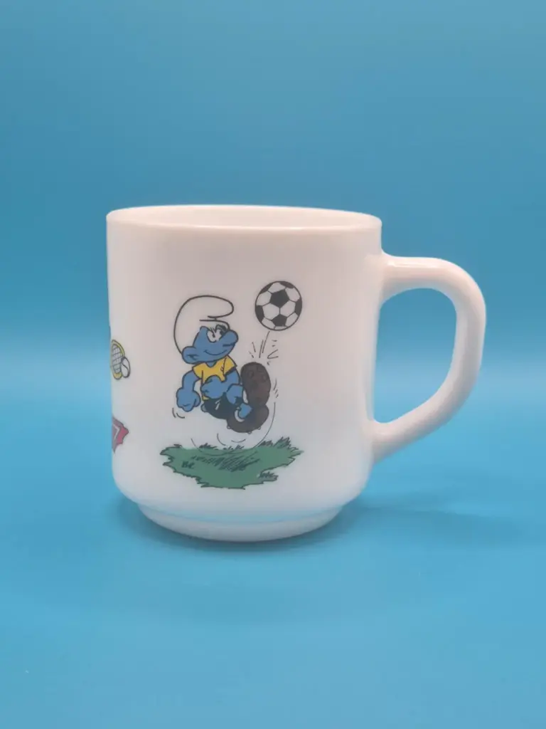 Caneca Smurfs Bénédictin 1984 – Provas desportivas