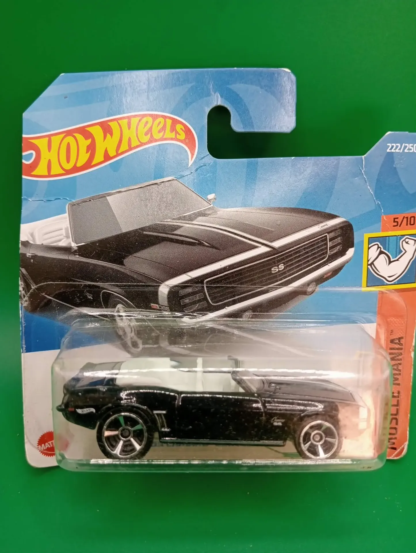 Hot Wheels ‘69 Camaro Convertible – Nuevo en blister