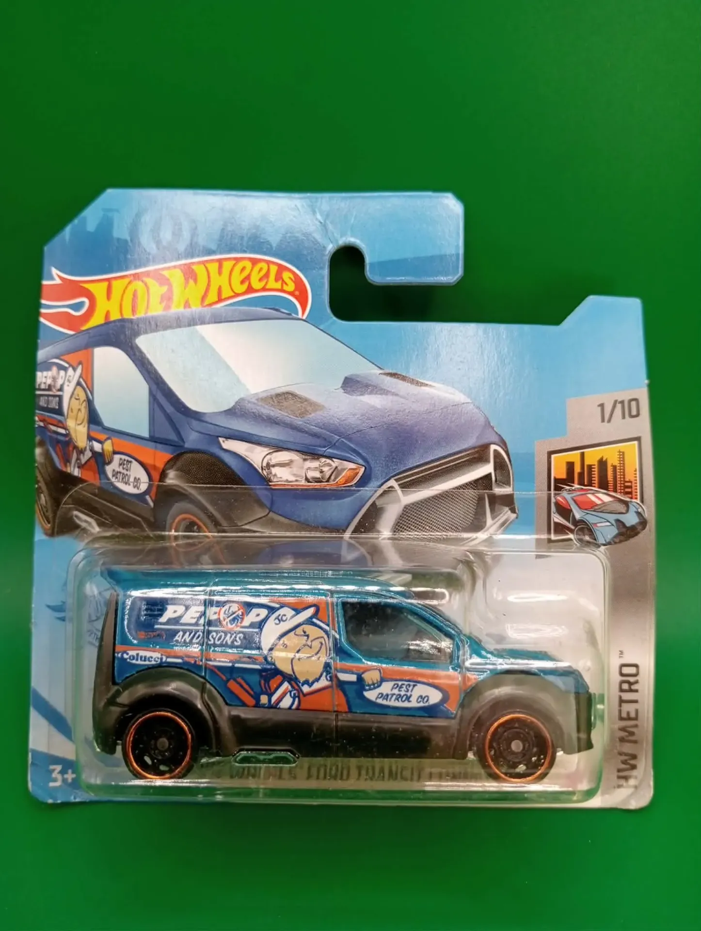 Hot Wheels Ford Transit Connect – HW Metro – Novo no blister
