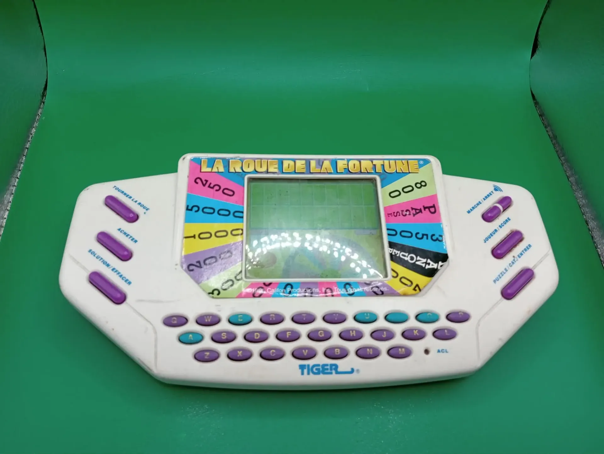 Tiger Electronics – La Roue de la Fortune (1996) – Jeu électronique vintage