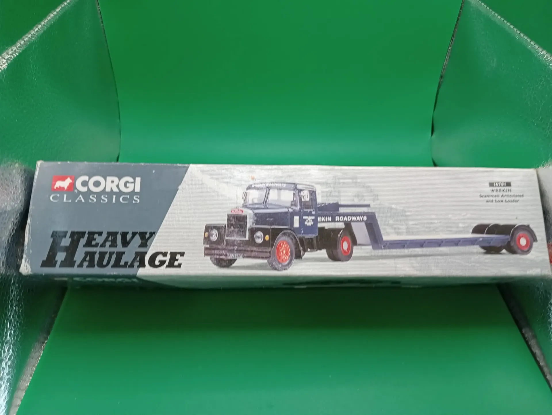 Corgi Classics 16701 – Scammell Low Loader Wrekin Roadways – Édition limitée