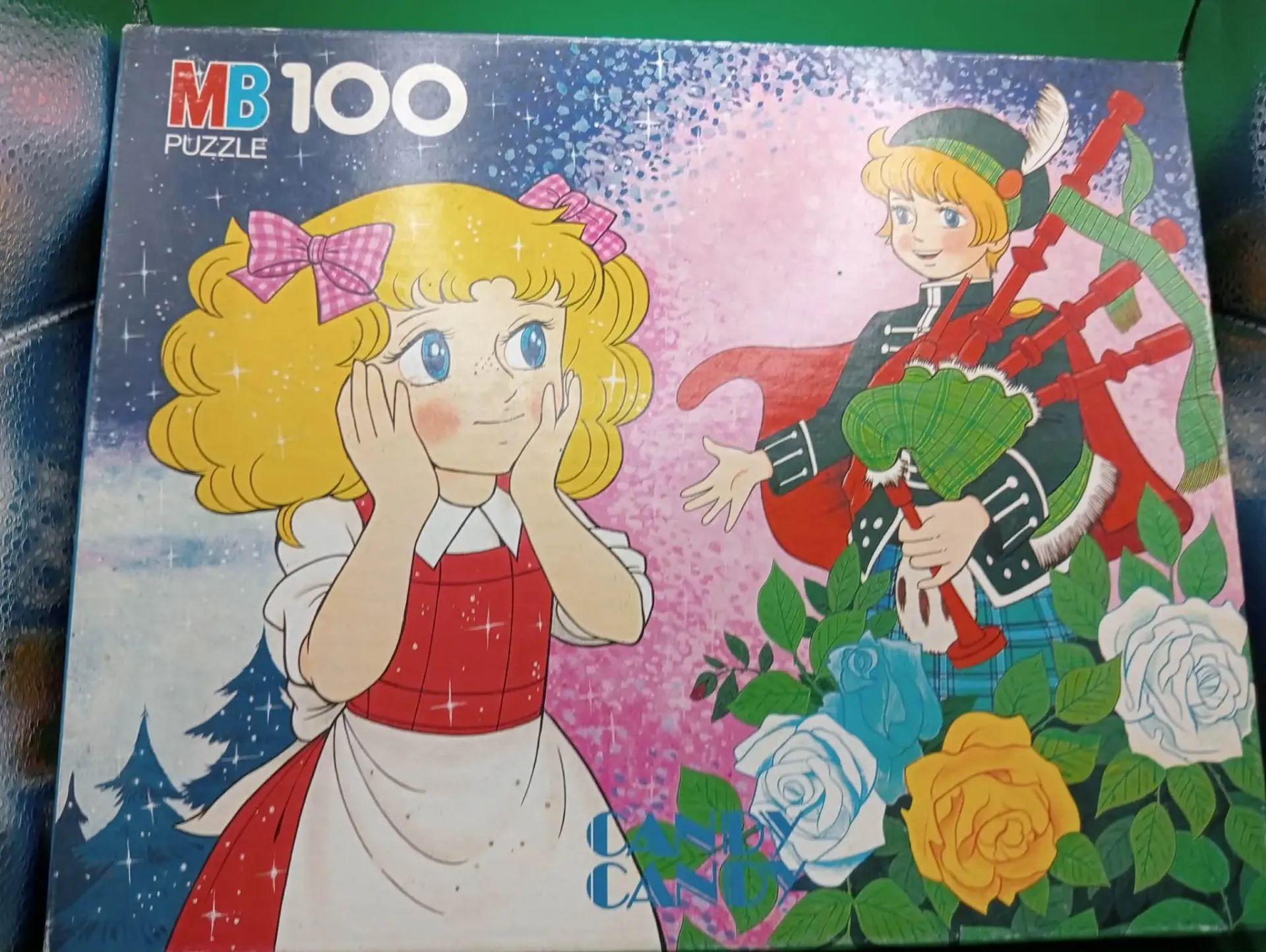 Puzzle MB Candy Candy – 100 pièces – 1982 – Complet