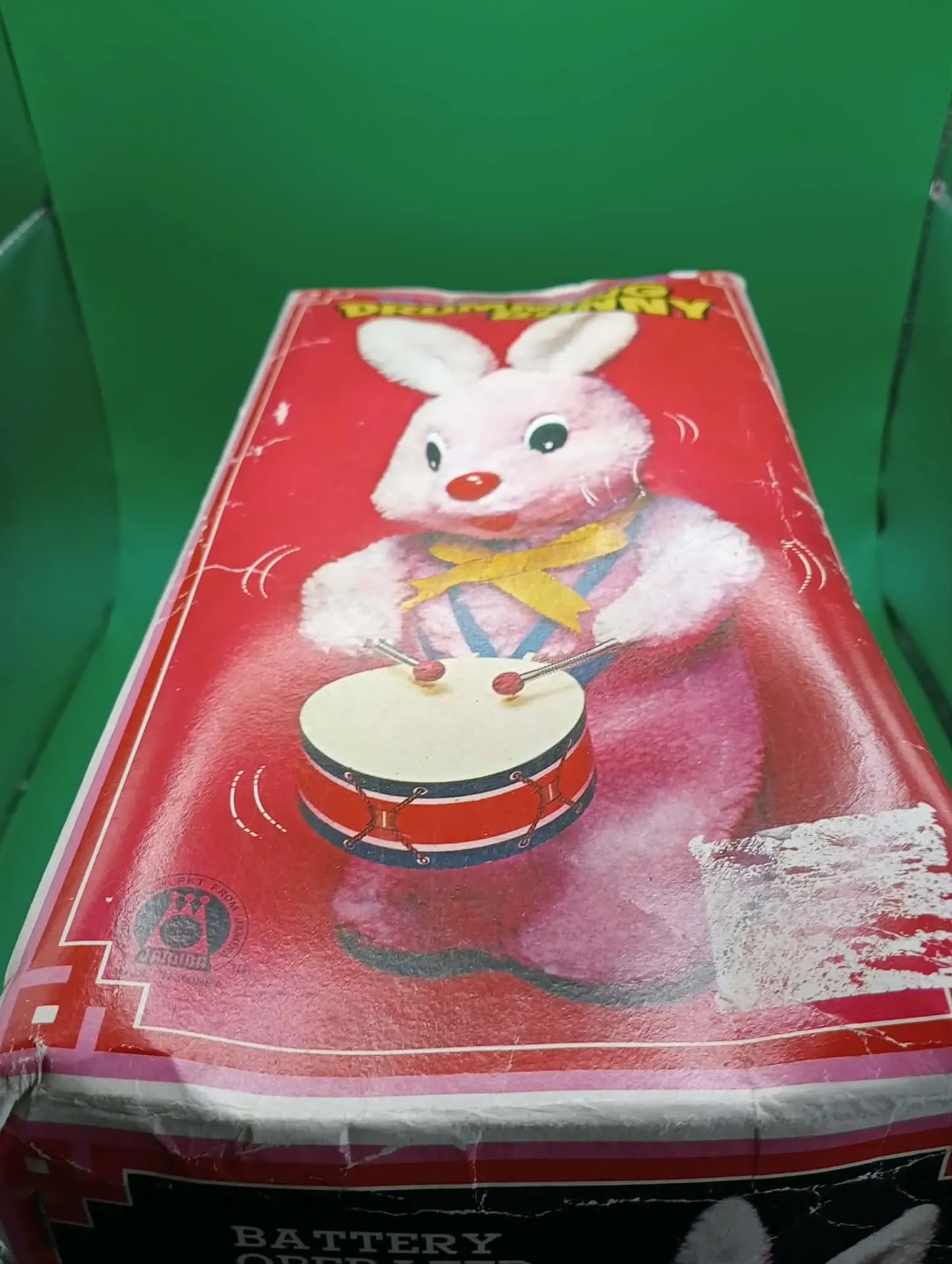 Drumming Bunny – Jamina – Made in Korea – Vintage Spielzeug – Nicht getestet