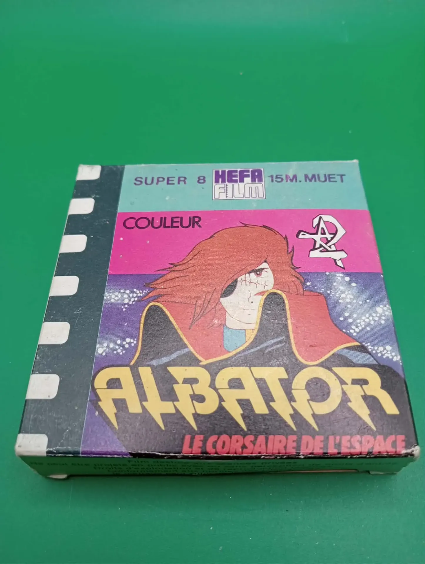 Albator – Super 8 HEFA Film n°124 – 15 m – Muet – Couleur – Jamais sorti de sa boîte