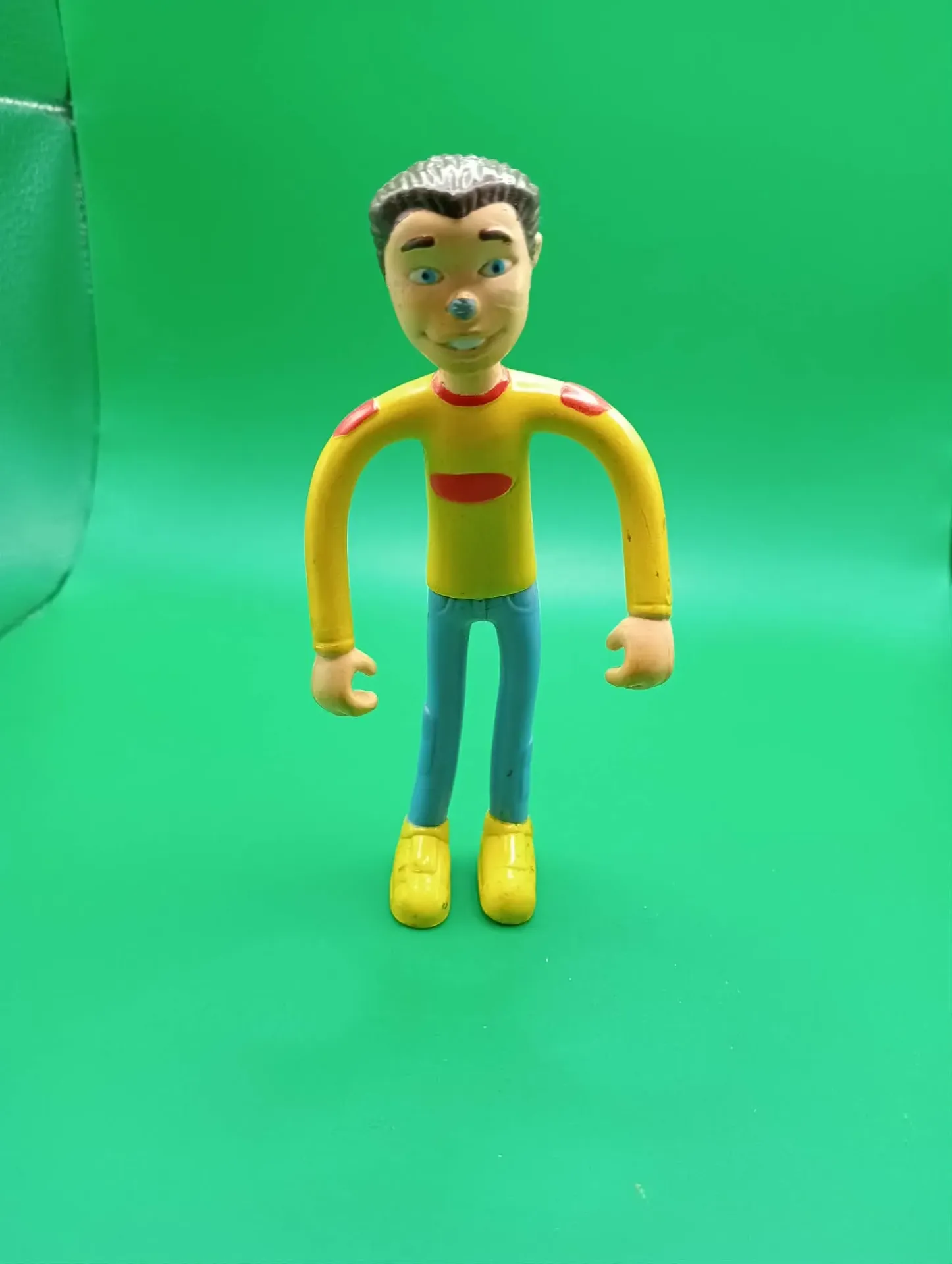 Superman Flexi – Quick – Années 90 – Figurine flexible 14 cm – Version détournée