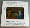 Diapositivo Kriffy n.º 1 – A Flauta dos Seis Smurfs – Publiart / Perfecta – Bélgica 1975