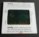 Diapositive Kriffy n°3 – La Flûte à six Schtroumpfs – Publiart / Perfecta – Belgique 1975