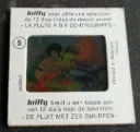 Diapositivo Kriffy n.º 5 – A Flauta dos Seis Smurfs – Publiart / Perfecta – Bélgica 1975