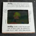 Diapositivo Kriffy n.º 7 – A Flauta dos Seis Smurfs – Publiart / Perfecta – Bélgica 1975