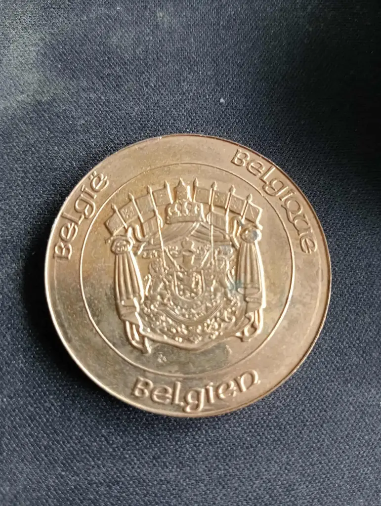Medalha comemorativa Albert II Bélgica 1993 – rei dos belgas