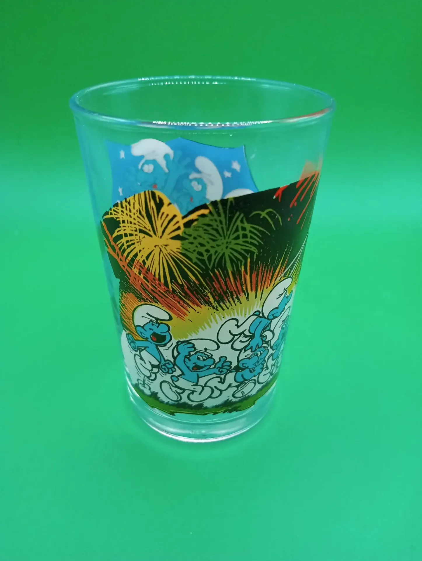 Bicchiere Puffi 1989 – © Peyo Beneluxfilm