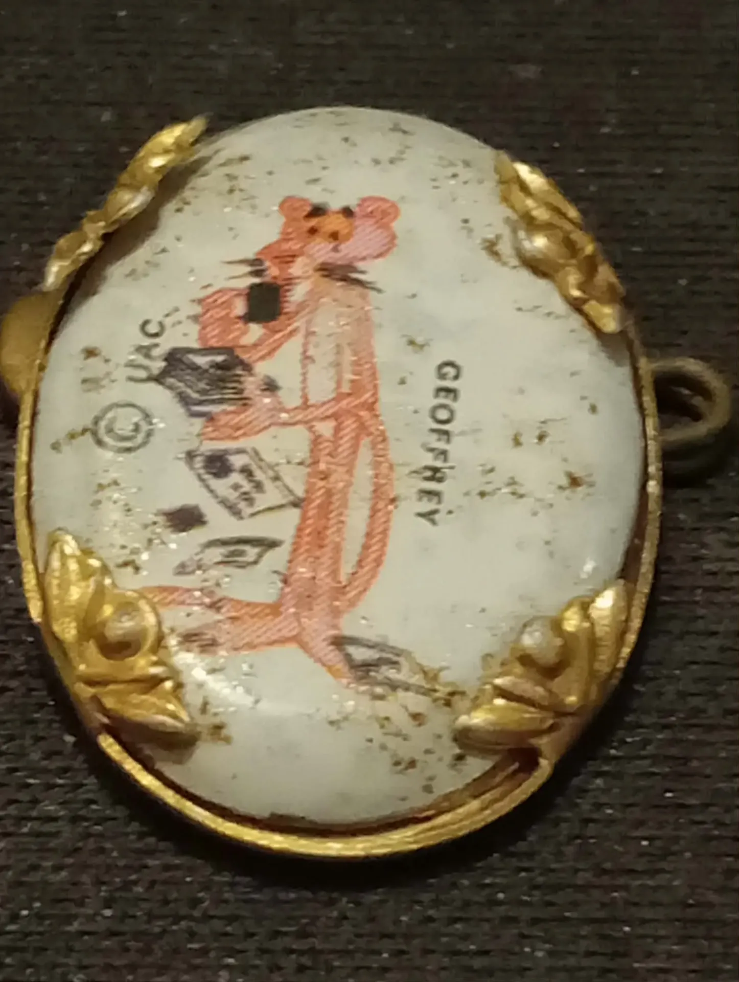 Vintage broche De Pink Panther – Geoffrey