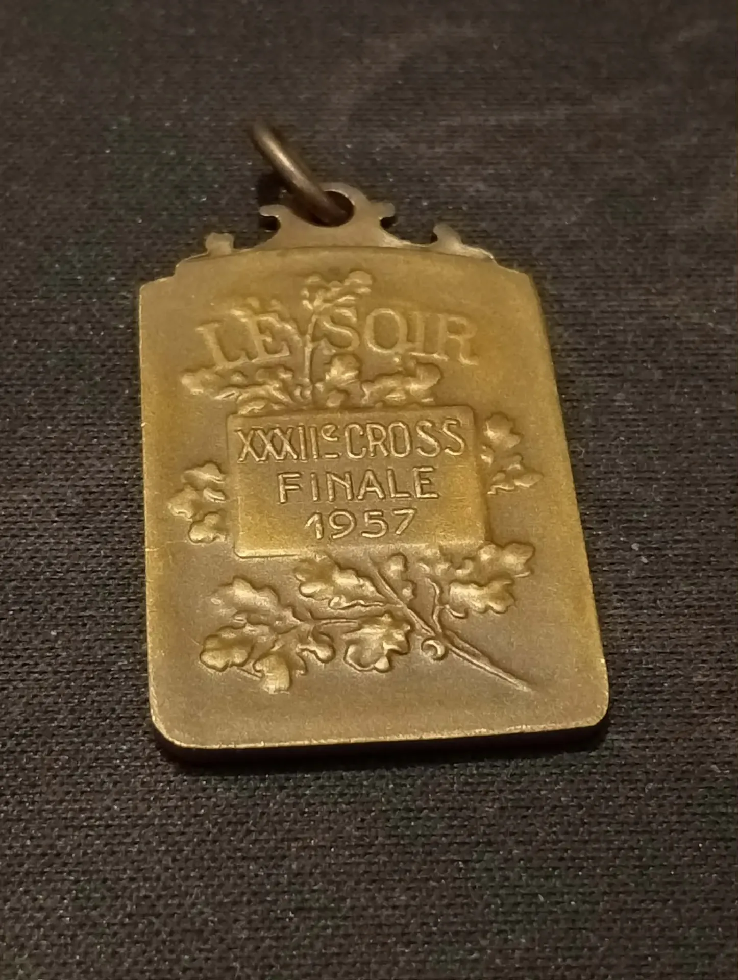 Médaille Le Soir – XXXIIIe Cross 1957 – Paul Theunis